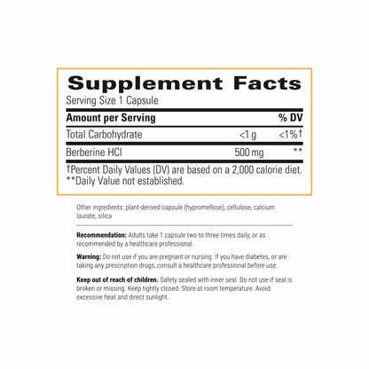 Integrative Therapeutics Berberine - Supplement for Cellular Energy Metabolism & Metabolic Support* - Dairy-Free & Gluten-Free - 60 Capsules (60 Servings) Nirvana Guru