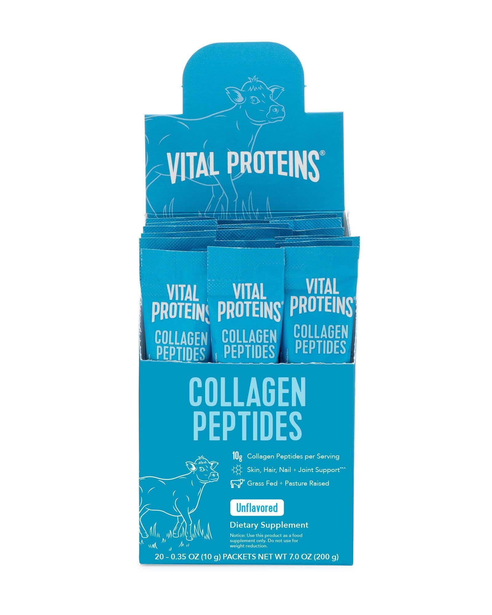 Vital Proteins, Unflavored Collagen Peptides, 20 Ounce - Nirvana Guru