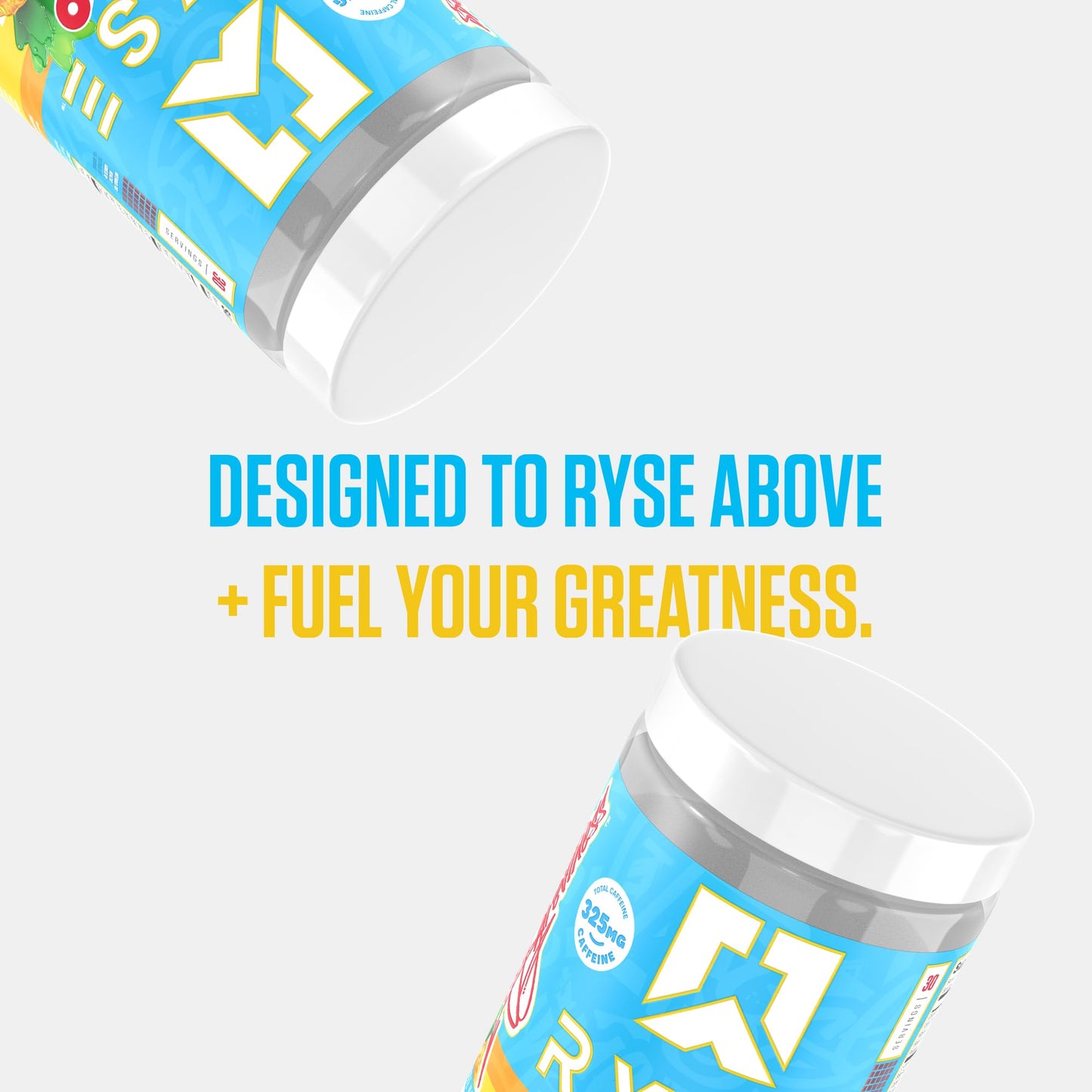 RYSE Loaded Pre Workout Powder - Ring Pop Cherry - Daily Pre-Workout for Men & Women with 325mg Caffeine, Beta Alanine, and Citrulline for Pump, Focus, and Energy - 30 Servings Nirvana Guru