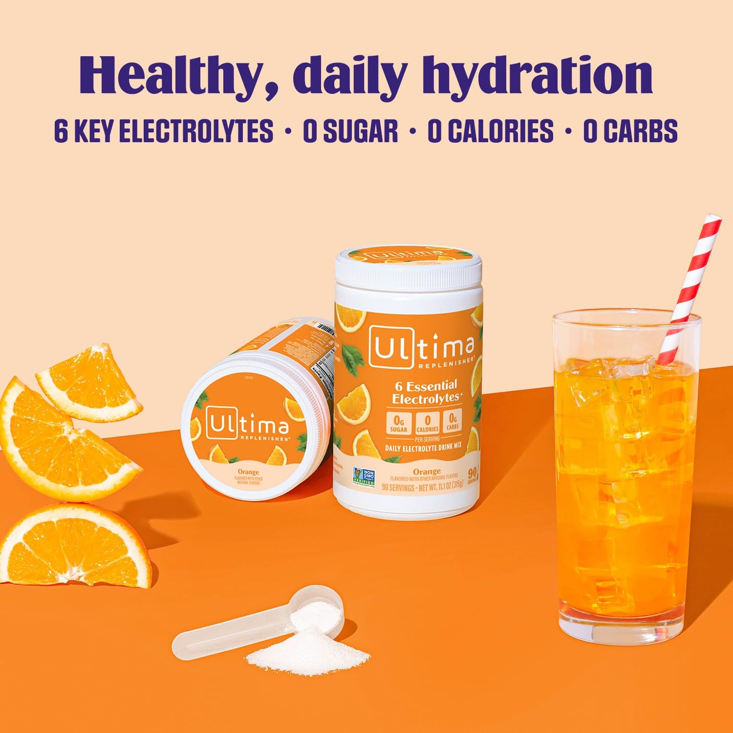 Ultima Replenisher Daily Electrolyte Powder Drink Mix – Sugar Free – Lemonade, 90 Servings – Hydration Powder with 6 Key Electrolytes and Trace Minerals – Keto Friendly, Vegan, Non-GMO - Nirvana Guru