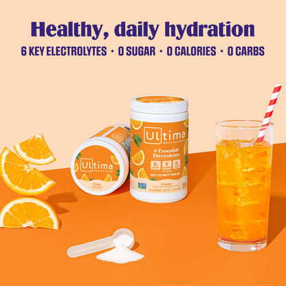 Ultima Replenisher Daily Electrolyte Powder Drink Mix – Sugar Free – Lemonade, 90 Servings – Hydration Powder with 6 Key Electrolytes and Trace Minerals – Keto Friendly, Vegan, Non-GMO - Nirvana Guru