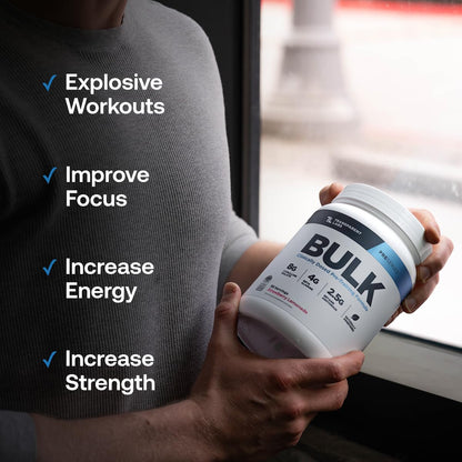 Transparent Labs Bulk Pre Workout Powder - Naturally Sweetened Advanced Pre-Workout Formula for Muscle Building and Strength - 30 Servings, Peach Mango Nirvana Guru