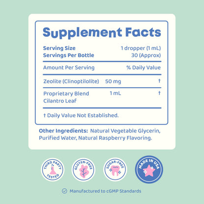 JoySpring Zeolite Drops for Kids – Natural Berry Flavor with Vitamin D3 – Supports Wellness & Everyday Vitality – 30-Day Supply Nirvana Guru