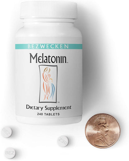 Bezwecken - Melatonin - 240 Tablets - Professionally Formulated - Potent, Safe, Vegetarian Nirvana Guru