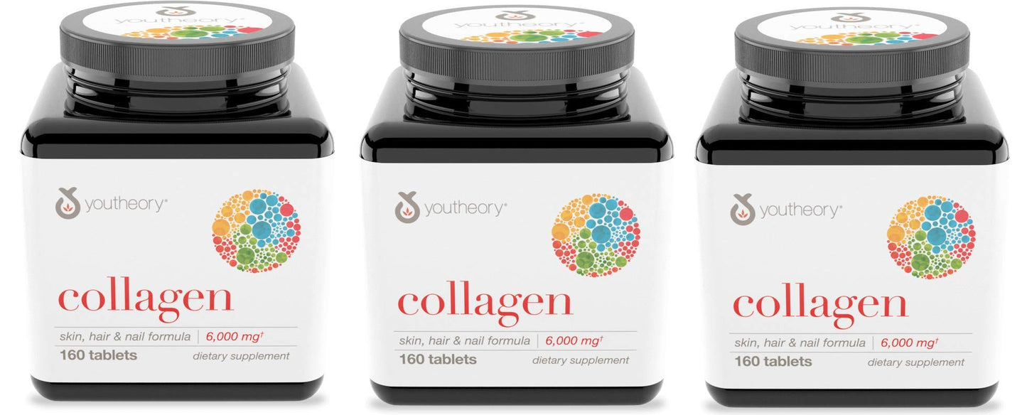 youtheory Collagen Advanced Formula 1, 2 and 3, 1 Pack (390 Tablets ) kg2sgk23 - Nirvana Guru