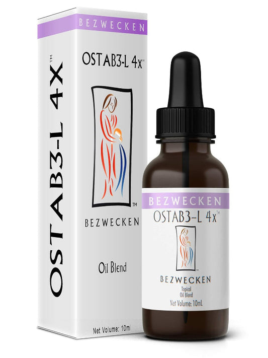 Bezwecken - OstaB3-L 4x - 10mL Topical Oil Blend - Professionally Formulated Menopause Symptom Support - Safe, Natural, Estradiol-Free Formula - 30 Day Supply Nirvana Guru