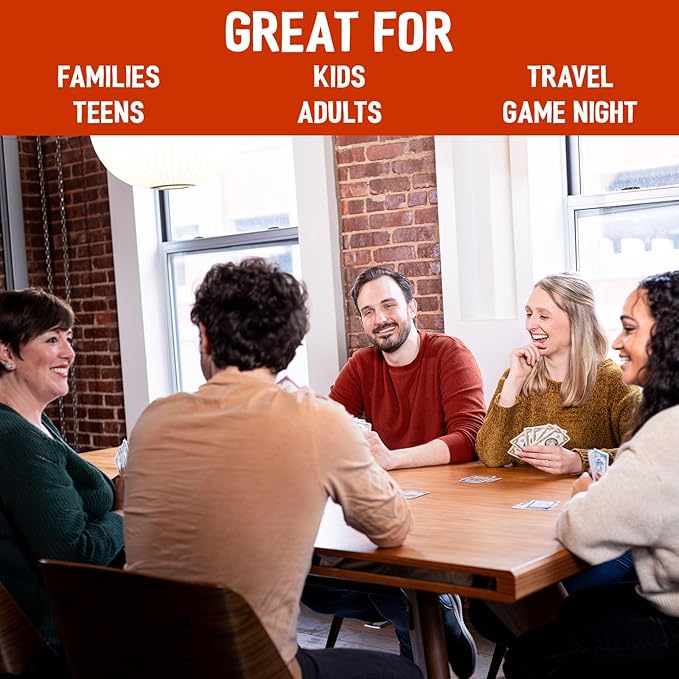 Grandpa Beck's Games Cover Your Assets Card Game | from The Creators of Skull King | Easy to Learn and Outrageously Fun for Kids, Teens, & Adults | 2-6 Players Ages 7+ nirvanaguru