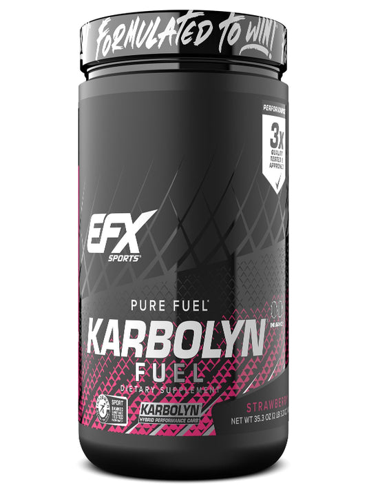 EFX Sports Karbolyn Fuel | Fast-Absorbing Carbohydrate Powder | Carb Load, Sustained Energy, Quick Recovery | Stimulant Free | 39 Servings (Neutral) Nirvana Guru