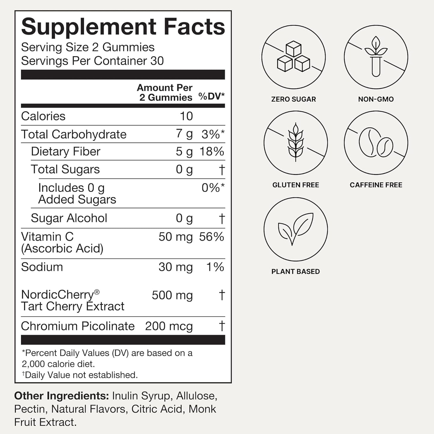HumanN Tart Cherry Gummies - Uric Acid, Immunity, Inflammation & Metabolic Health Support – NSF Certified Sport, Powerful Antioxidant & Non-GMO - from Maker of SuperBeets - 60 Sugar-Free Vegan Gummy - Nirvana Guru
