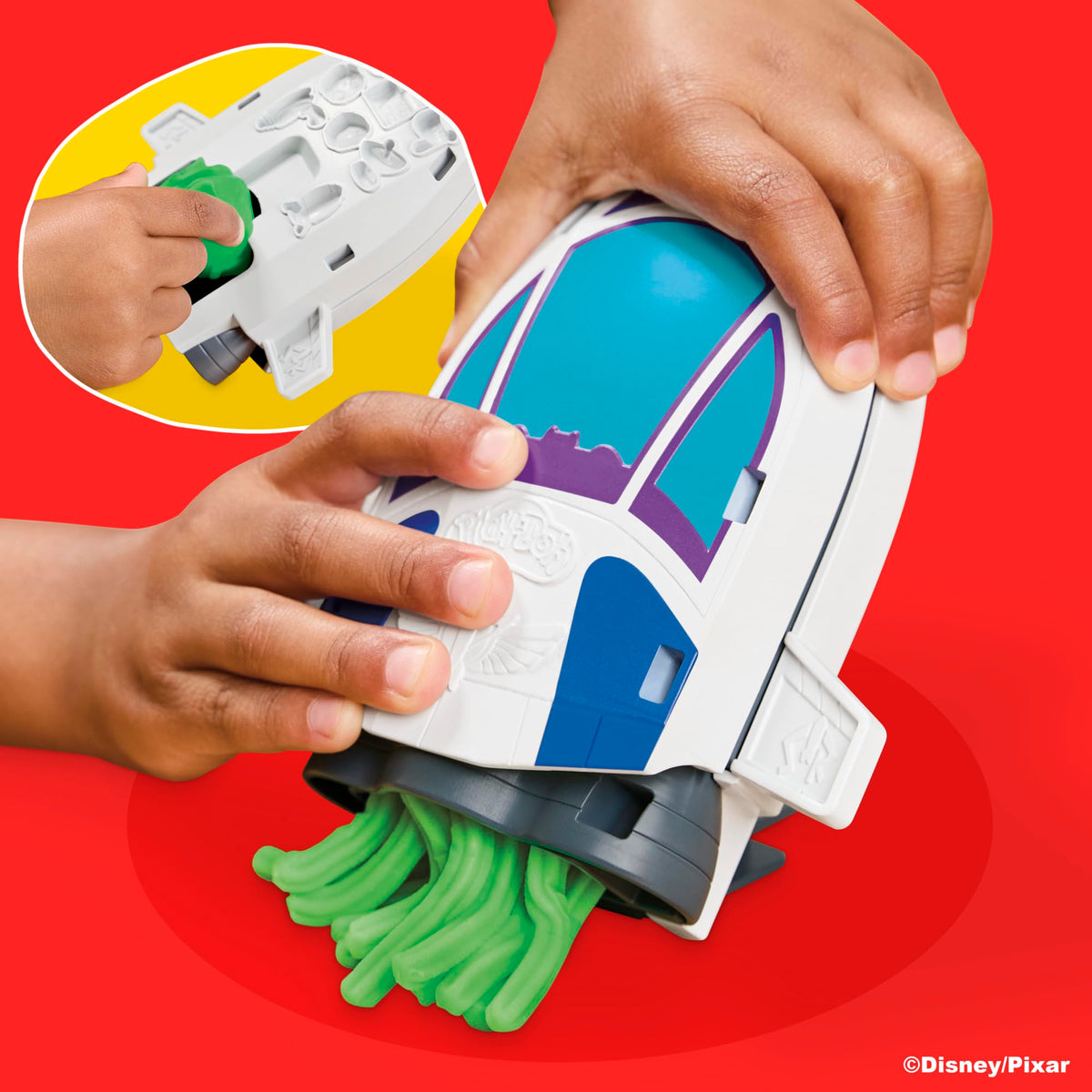 Play-Doh Toy Story 5 Space Creations Playset, Arts & Crafts, Disney Toys for Kids 4+