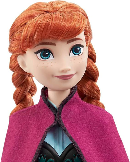 Mattel Princess Dolls, Anna Posable Fashion Doll with Signature Clothing and Accessories, Disney's Frozen Movie Toys nirvanaguru