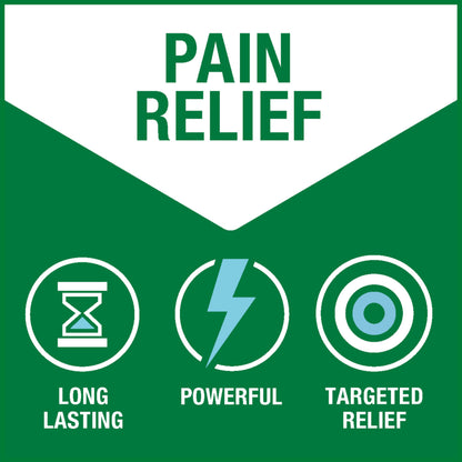 Biofreeze Large Pain Relief Patches, Menthol Pain Patches for Lower Back, Neck, Knee, & Shoulder, Comfortable & Flexible Fabric Stays in Place, FSA Eligible, 5 ct