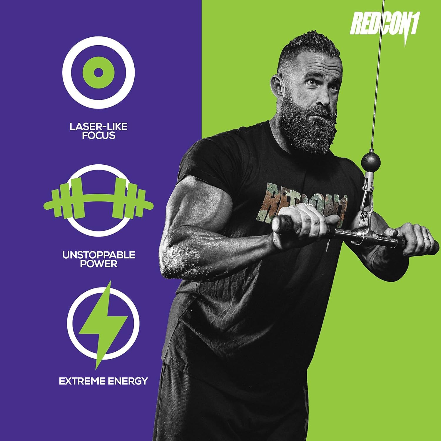 REDCON1 Total War Pre Workout Powder, Blue Lemonade - Beta Alanine + Citrulline Malate Keto Friendly Preworkout for Men & Women with 320mg of Caffeine - Fast Acting (30 Servings) Nirvana Guru