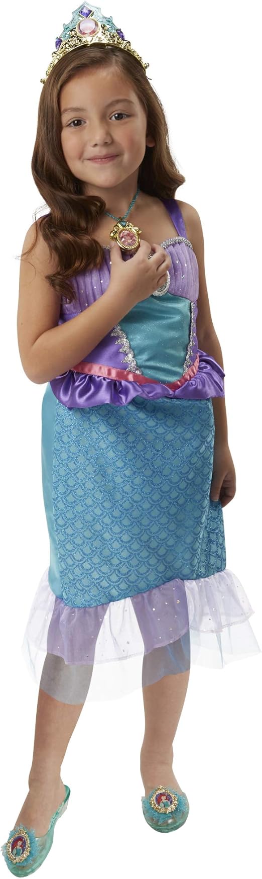Disney Princess Ariel Sing & Shimmer Musical Dress – Sparkling Costume with Built-In Music, Ages 3–6, Size 4–6X – Amazon Exclusive nirvanaguru