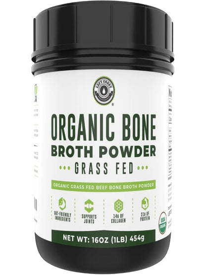 Bone Broth Protein Powder, Chocolate, Grass Fed 2lbs, 42 servings 16g protein, 13g Collagen. Low Carb, 2 net Carb, Dairy Free, Keto Friendly Bone Broth Protein Supplement with Collagen Types I & III - Nirvana Guru