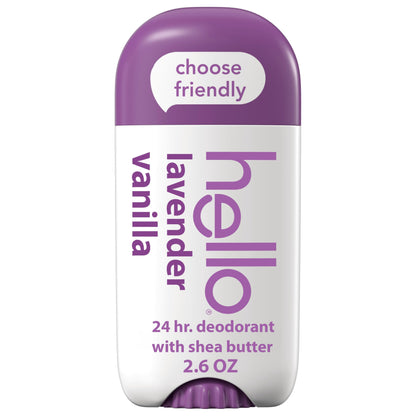 hello Sweet Coconut Deodorant With Shea Butter for Women + Men, Aluminum Free, Baking Soda Free, Parabens Free, 24 Hour Odor Protection, 2.6 Ounce, 2 Pack Nirvana Guru