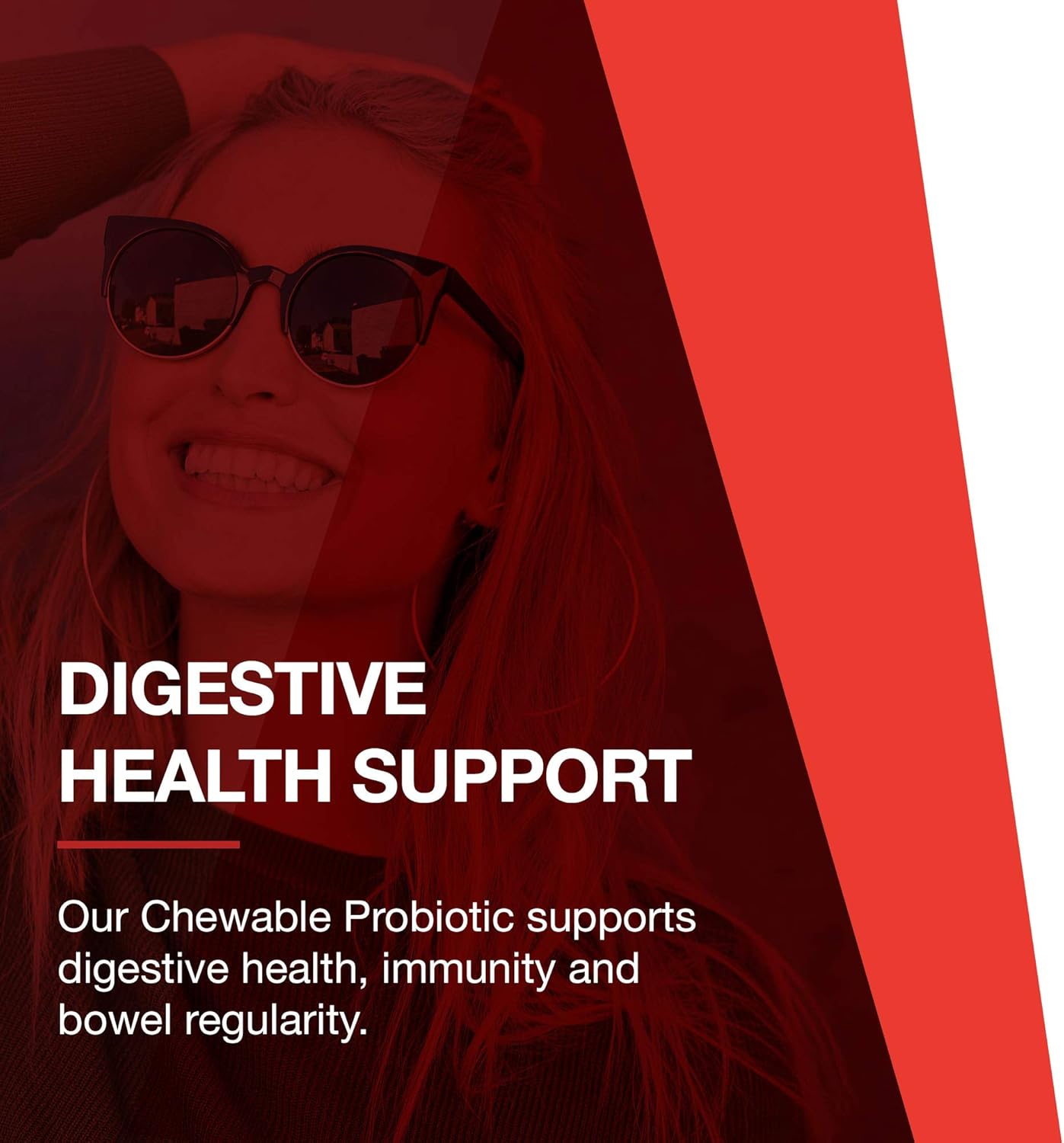 PROTOCOL FOR LIFE BALANCE Chewable Probiotic - 2 Billion CFU - Digestive Health & Immune System Support - Xylitol & Sorbitol - Lactobacillus Rhamnosus Probiotic - Halal & Vegan - 90 Chewables Nirvana Guru