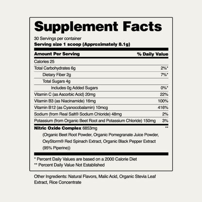 Snap Supplements Organic Beet Root Powder, Nitric Oxide Supplements for Men & Women, Beets, Pomegranate, B Vitamins & Red Spinach, Energy, Heart Health & Circulation Support, 30 Servings, Mixed Berry Nirvana Guru