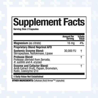 Arthur Andrew Medical, Neprinol AFD, Multi Enzyme Blend with Serrapeptase & Nattokinase, 300 Count (Pack of 1) Nirvana Guru