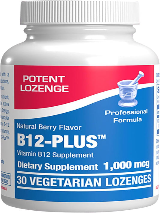 Vitamin B12 Methylcobalamin 1000 mcg - Clinical Formula Methyl B12 Sublingual 1000 mcg Tasty Lozenges for Energy Eye Nerve and Brain Support for Men and Women - 30 Count (Berry Flavor) Nirvana Guru