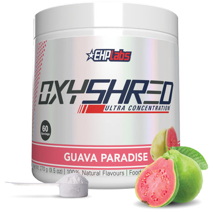 EHP Labs OxyShred Pre Workout Powder - Preworkout Powder with L Glutamine & Acetyl L Carnitine, Energy Boost Drink - Mango, 60 Servings Nirvana Guru