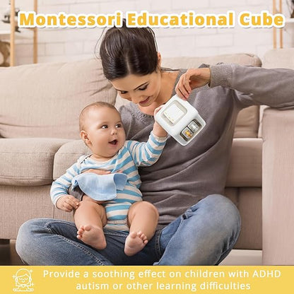 Busy Cube Toys for 1 Year Old Boy, Montessori Toys for 1+ Year Old, Travel Sensory Toys for Toddlers 1-3, Learning Fine Motor Skills| 1st Birthday Gifts Boy 9 12 Months + nirvanaguru