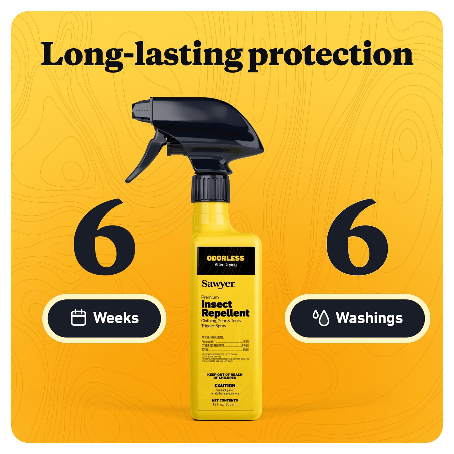 Sawyer Products Premium Permethrin Insect Repellent for Clothing, Gear & Tents