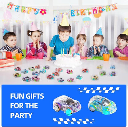 50 Pcs Mini Pull Back Cars Set, Pull Back Racing Vehicles for Kids Toddlers, Bulk Toys Party Favors Treasure Box, Classroom Prizes, Pinata Fillers,Goodie Bag Stuffers for Boys Girls nirvanaguru