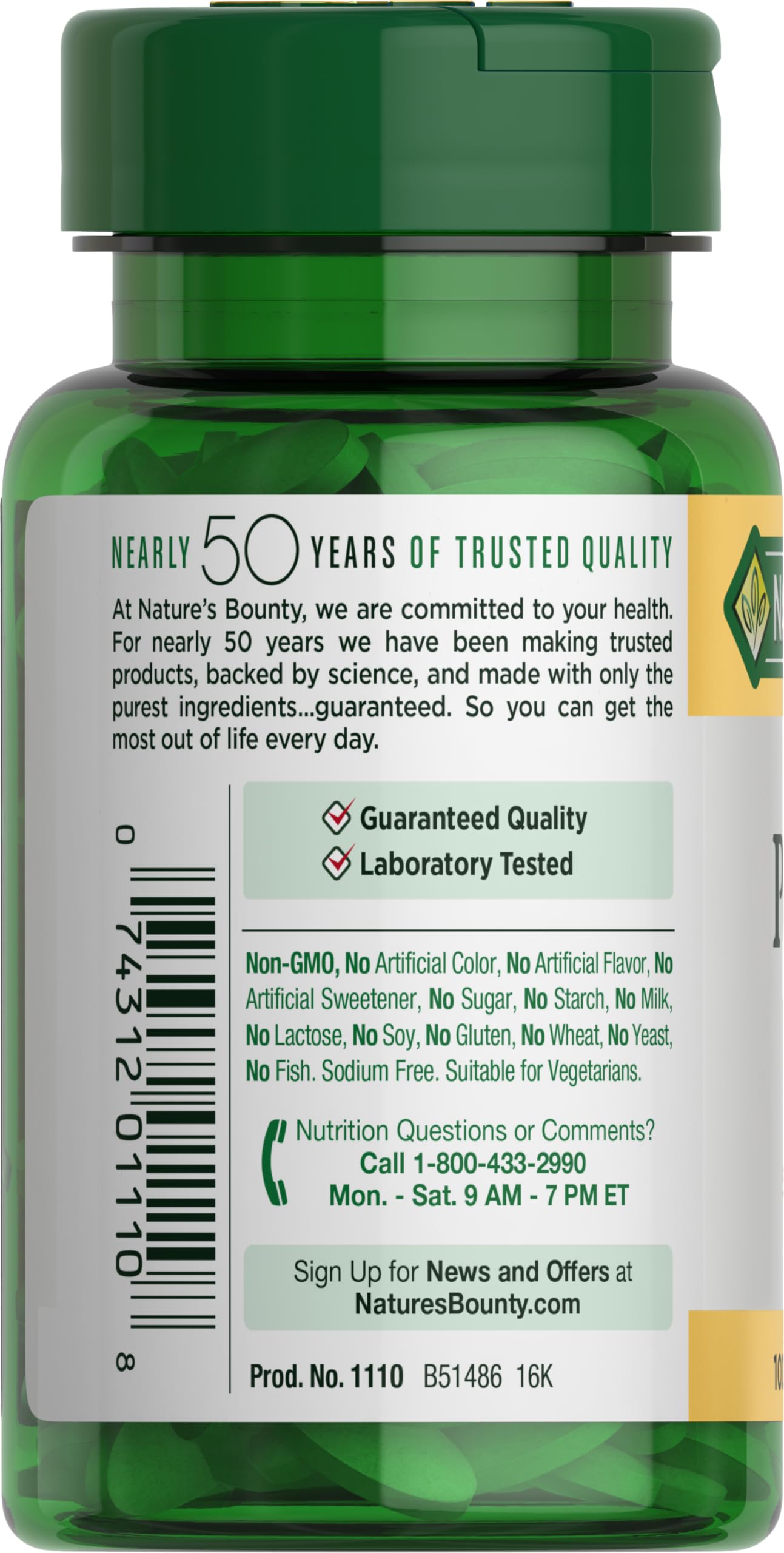 Nature's Bounty Potassium 99mg, Supports Fluid Balance and Muscle Activity, Involved in Normal Heart Function, Potassium Gluconate Dietary Supplement, Gluten Free, 1 Per Day, 100 Vegetarian Caplets Nirvana Guru
