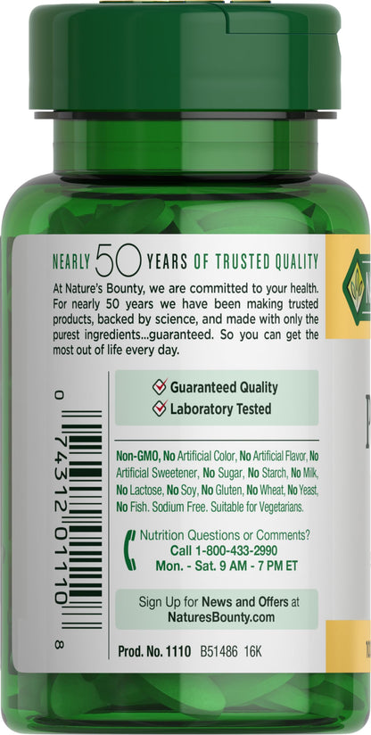 Nature's Bounty Potassium 99mg, Supports Fluid Balance and Muscle Activity, Involved in Normal Heart Function, Potassium Gluconate Dietary Supplement, Gluten Free, 1 Per Day, 100 Vegetarian Caplets Nirvana Guru