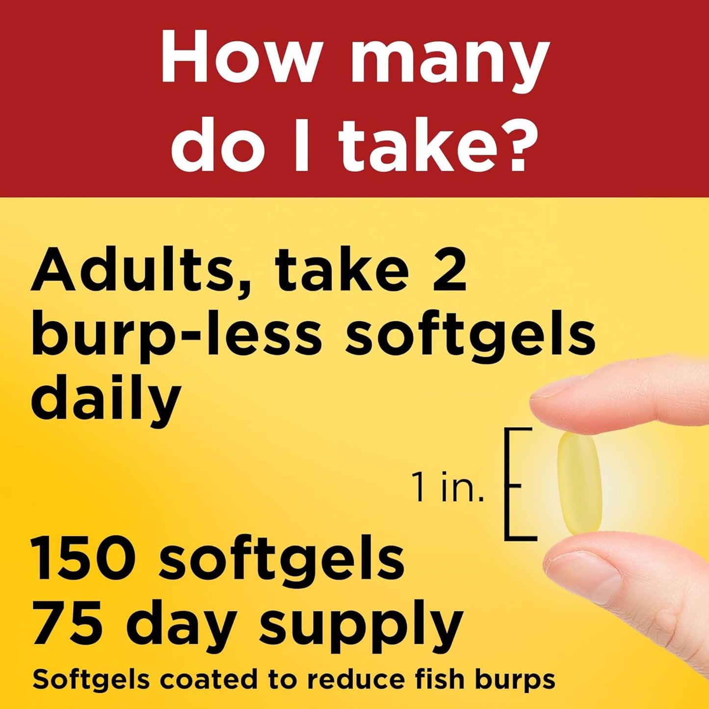 Nature Made Burp Less Fish Oil Omega 3 Supplements, 1000mg Softgels, Omega 3 Fish Oil Supplements for Healthy Heart Support, 320 Softgels, 160 Day Supply - Nirvana Guru