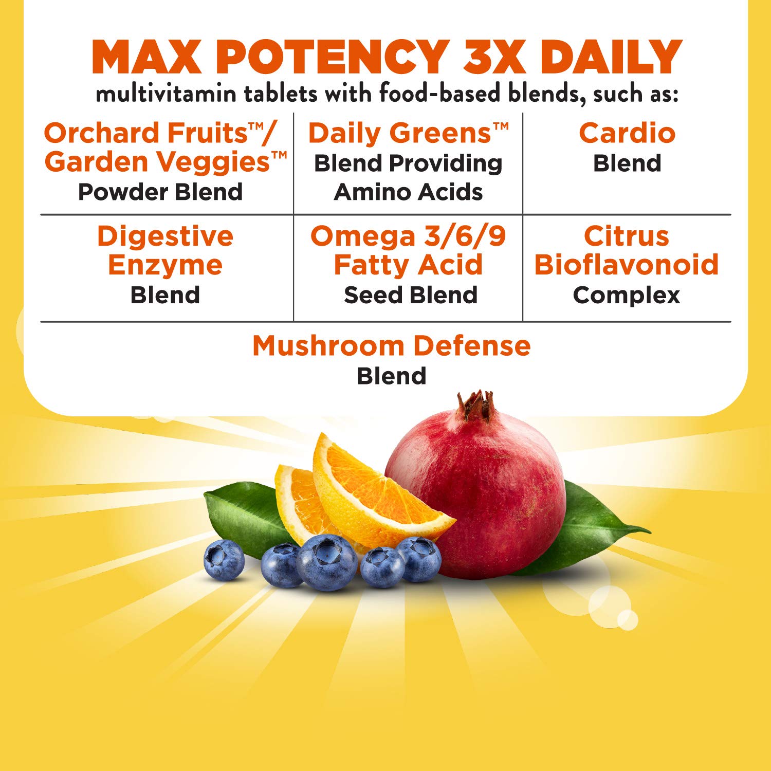 Nature's Way Alive! Max3 Potency Adult Complete Multivitamin, Ultra Potency B-vitamins to Support Energy Metabolism*, with Methylated B12 and Folate, 180 Tablets - Nirvana Guru