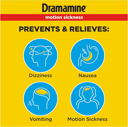 Dramamine Original, Motion Sickness Relief, 36 Count