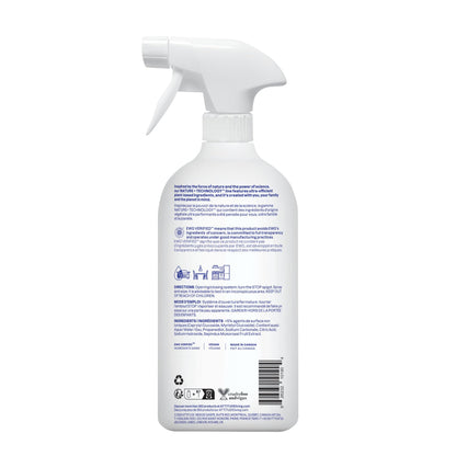 ATTITUDE All Purpose Cleaner Spray, EWG Verified, Vegan, Made with 94% Plant-Based Ingredients, Streak-Free for Kitchen, Bathroom, Glass & More, Citrus Zest Scent, 27.1 Fl Oz Nirvana Guru