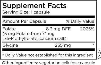 MethylPro L-Methylfolate 5 mg - L Methyl Folate, Methylfolate Supplement for Women & Men, Methylated Vitamin B9 (5-MTHF) for Brain Health, Focus, Calm - 30 Capsules (Pack of 1) - Nirvana Guru