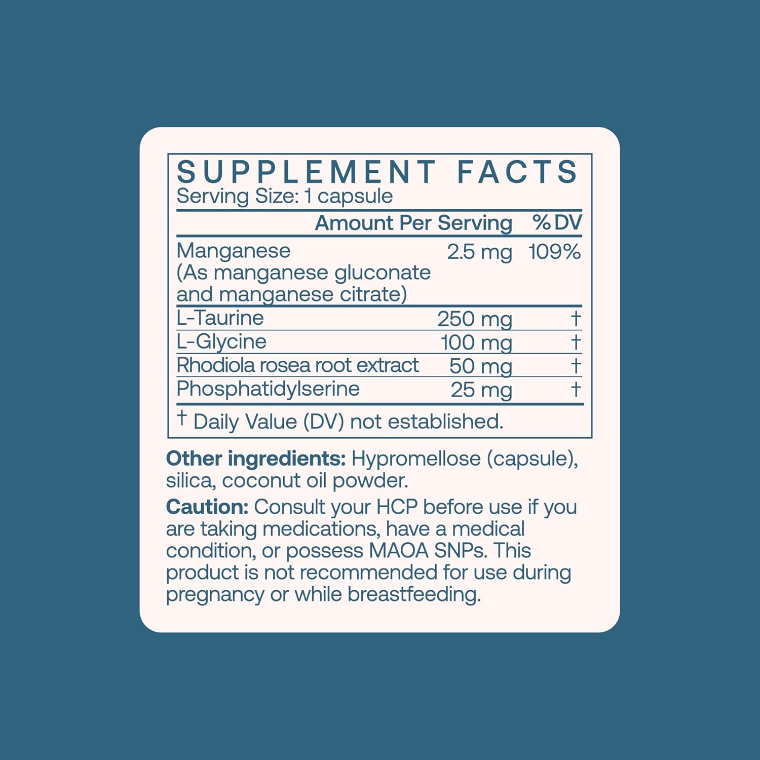 BodyBio Calm - Natural Stress Relief Blend with Rhodiola, Glycine & Phosphatidylserine - Supports Relaxation, Mental Focus & Balanced Cortisol - Non - Drowsy Formula Nirvana Guru