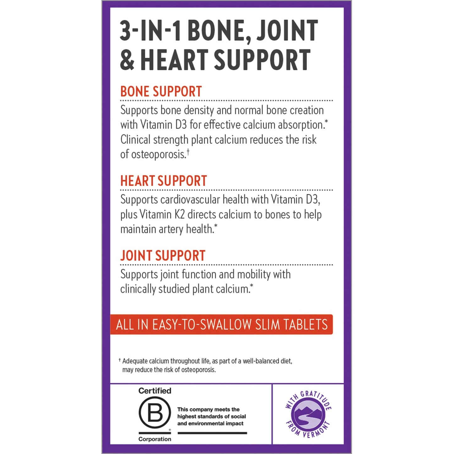 New Chapter Calcium Supplement - Bone Strength Organic Calcium with Magnesium, Vitamin D3+K2, 70+ Trace Minerals for Bone Health, Gluten Free, Easy to Swallow Slim Tablets - 120 Count Nirvana Guru
