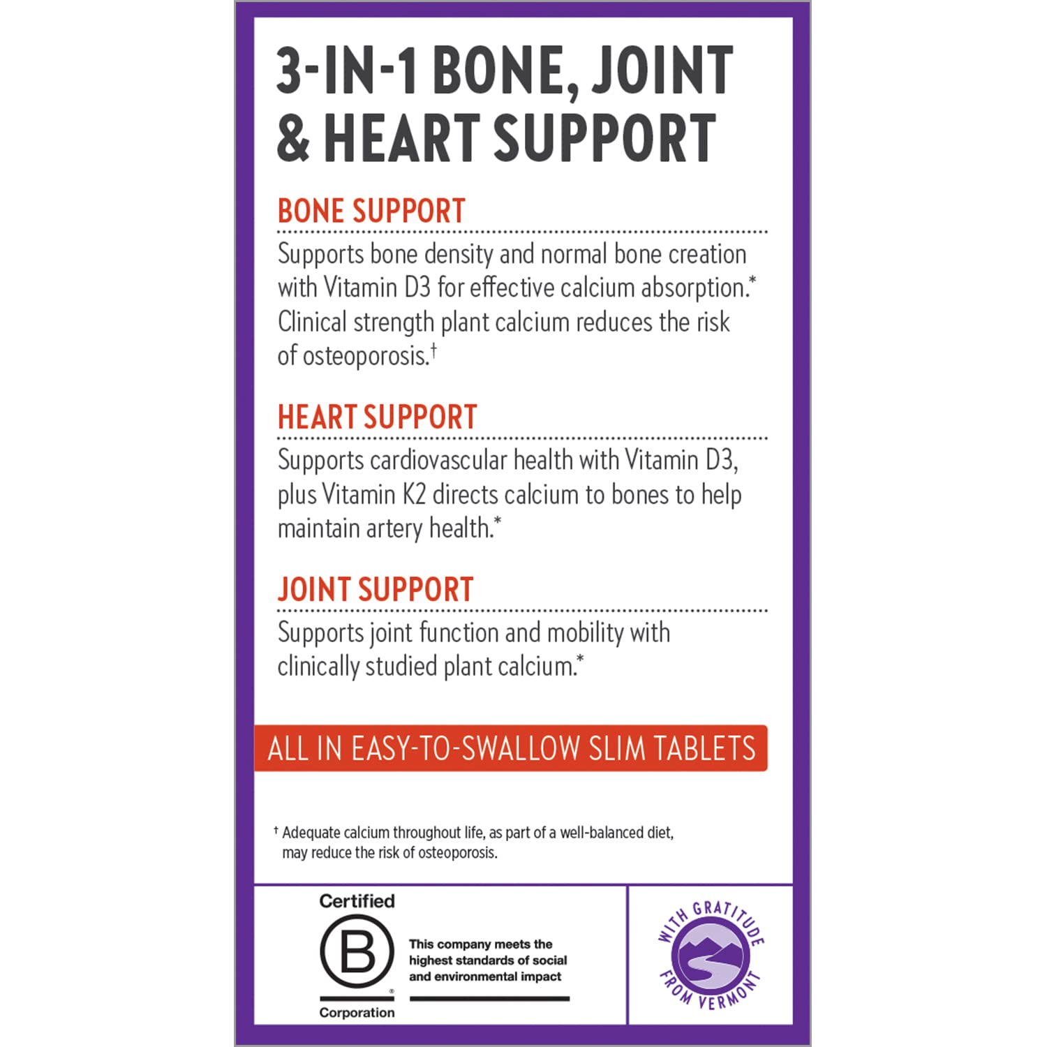 New Chapter Calcium Supplement - Bone Strength Organic Calcium with Magnesium, Vitamin D3+K2, 70+ Trace Minerals for Bone Health, Gluten Free, Easy to Swallow Slim Tablets - 120 Count Nirvana Guru