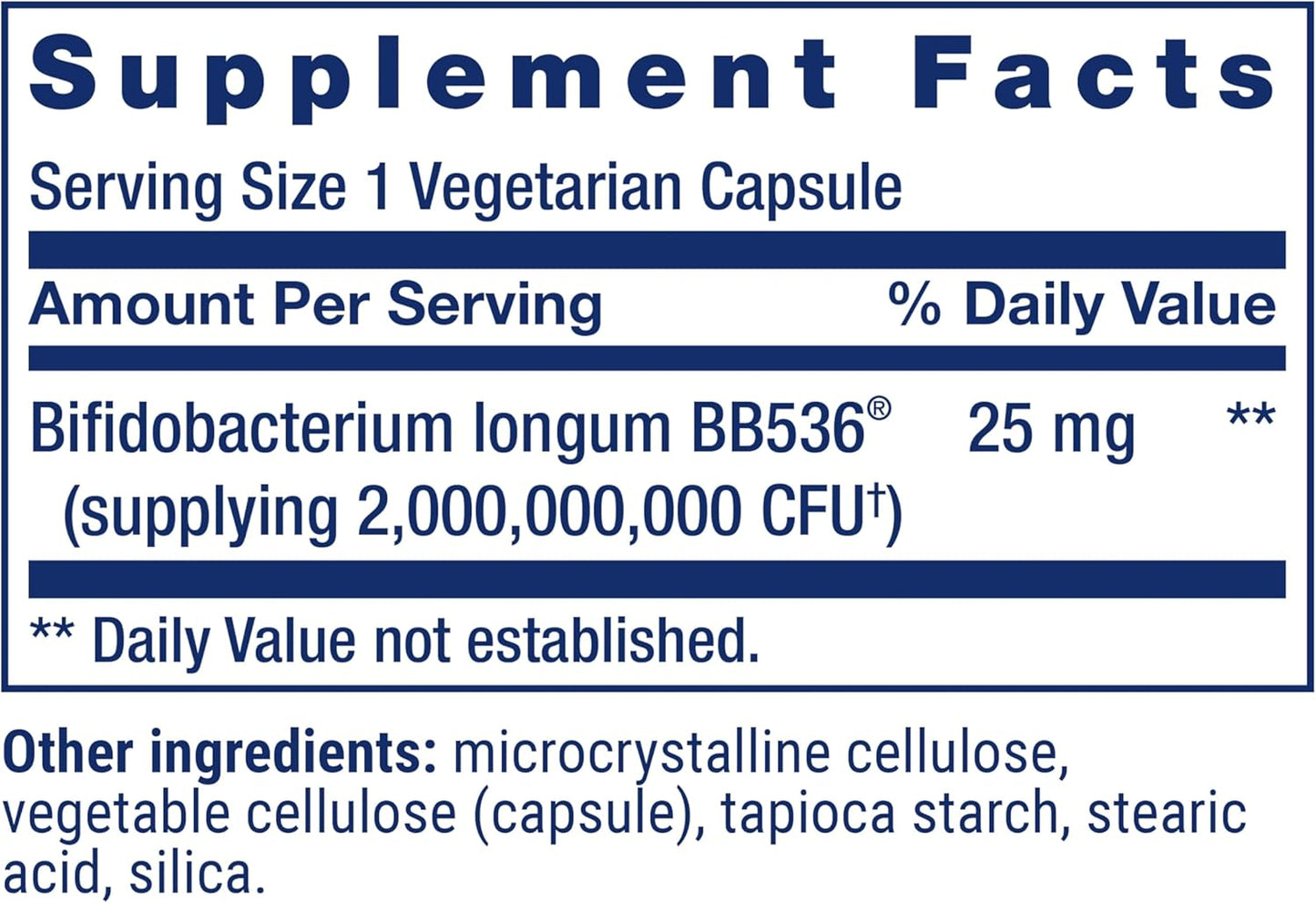 Life Extension Bifido GI Balance, probiotics, Bifidobacterium longum BB536® (2 Billion CFU), Support Healthy Gut & Digestive Health, Gluten-Free, Non-GMO, Vegetarian, 60 Capsules - Nirvana Guru