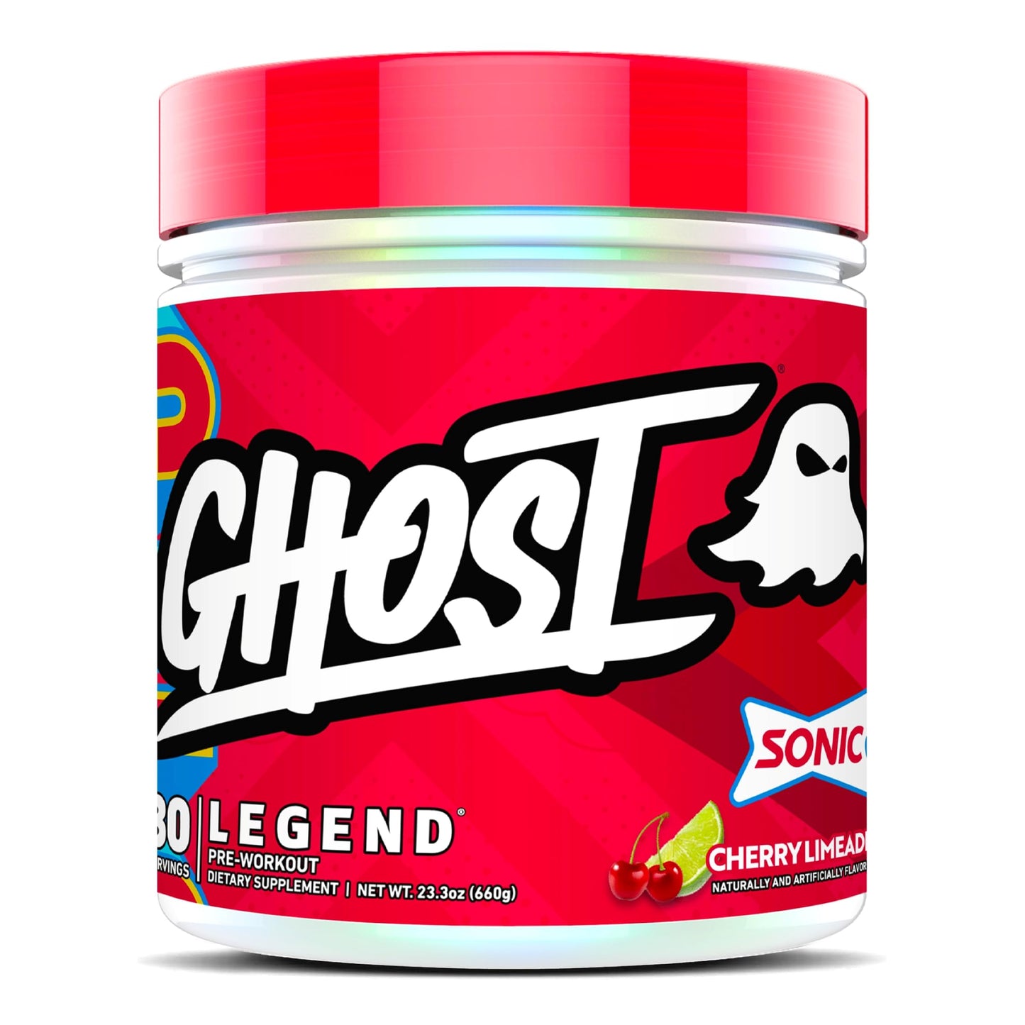 GHOST Legend Pre-Workout Powder, Blue Raspberry - 30 Servings – Pre-Workout for Men & Women with Choline, L-Citrulline, & Beta Alanine for Energy & Focus Nirvana Guru