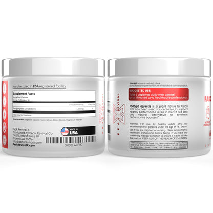 Turkesterone & Tongkat Ali 1000mg Supplement - 500mg Ajuga Turkestanica Per Serving Increase Stamina, Lean Muscle Growth & Recovery - Made in The USA (60 Capsules)