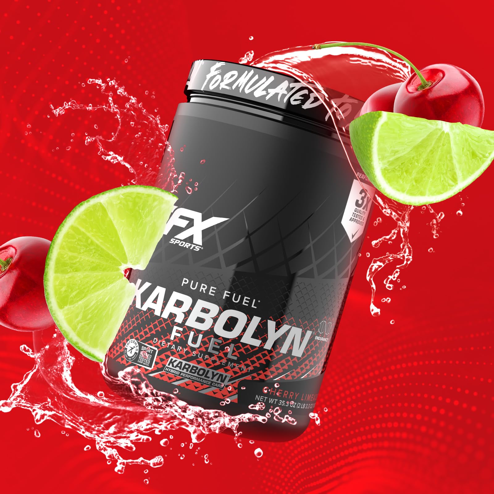 EFX Sports Karbolyn Fuel | Fast-Absorbing Carbohydrate Powder | Carb Load, Sustained Energy, Quick Recovery | Stimulant Free | 39 Servings (Neutral) Nirvana Guru