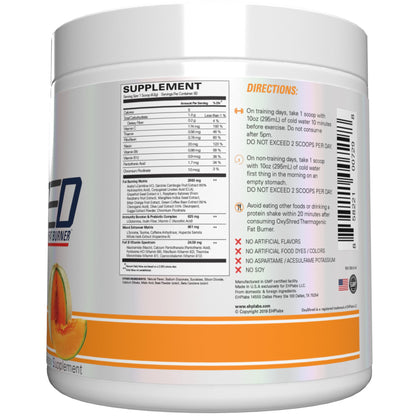 EHP Labs OxyShred Pre Workout Powder - Preworkout Powder with L Glutamine & Acetyl L Carnitine, Energy Boost Drink - Mango, 60 Servings Nirvana Guru