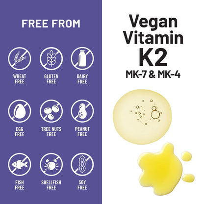 NatureWise Vitamin K2 600mcg Supplement with MK-7 100mcg & MK-4 500mcg - Enhanced Bioavailable Formula - K Complex for Bone and Heart Health - Vegan, Gluten Free, Non-GMO -90 Softgels[3-Month Supply] Nirvana Guru
