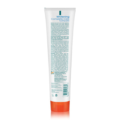 Himalaya Botanique Whitening Complete Care Toothpaste, Teeth Whitening, Fights Plaque, Fluoride Free, No Artificial Flavors, SLS Free, Cruelty Free, Foaming, Simply Mint Flavor, 5.29 Oz, 2 Pack - Nirvana Guru