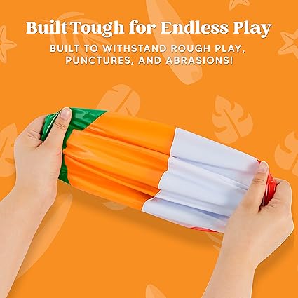 JOYIN 4-Pack 20" Beach Balls - Large Rainbow Beach Ball Inflatable Pool Toys for Party Supplies Decorations, Adults Kids Birthday Luau Summer Beach Water Games Beachball Party Favors nirvanaguru