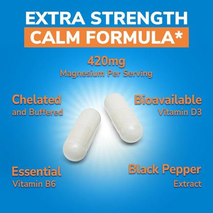 10 in 1 Magnesium Complex, 420mg Elemental Magnesium | Ultra Strength, Max Absorption | Chelated Magnesium Supplement for Sleep, Nerves & Heart Health | Non-GMO, 120 Vegan Capsules Nirvana Guru