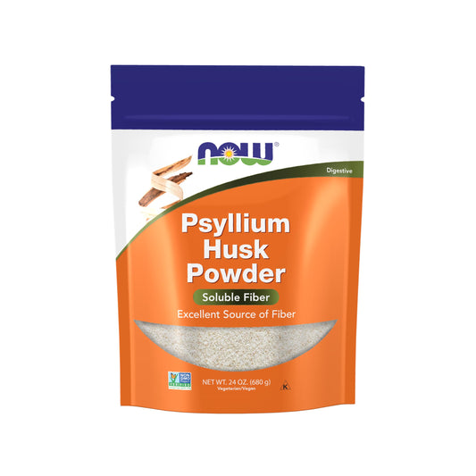 NOW Foods Supplements, Psyllium Husk Powder, Non-GMO Project Verified, Soluble Fiber, 24-Ounce - Nirvana Guru