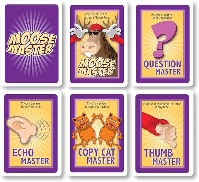 Moose Master - Laugh Until You Cry Fun - Your Cheeks Will Hurt from Smiling and Laughing so Hard - for Fun People Looking for A Hilarious Night in a Box nirvanaguru
