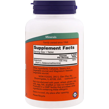 Now Foods Selenium 200mcg Capsules, 300 Count - L Selenomethionine Mineral Supplement for Women & Men - Veg Caps, Non-GMO, Vegan Friendly, Yeast-Free Nirvana Guru